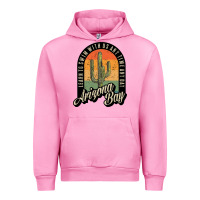 Fuchsia Pink Arizona Bay Swim Team Urban Hoodie - DesigneFamous