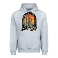 Heather Grey Arizona Bay Swim Team Urban Hoodie - DesigneFamous