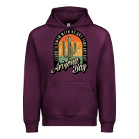 Mauve Wine Arizona Bay Swim Team Urban Hoodie - DesigneFamous