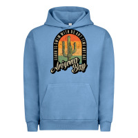Pigment Pebble Blue Arizona Bay Swim Team Urban Hoodie - DesigneFamous