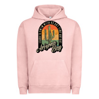Pigment Salmon Arizona Bay Swim Team Urban Hoodie - DesigneFamous