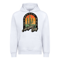 White Arizona Bay Swim Team Urban Hoodie - DesigneFamous