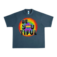Midnight Navy Be you tiful pride Urban Heavy Tee - FaDigitalArtStudio