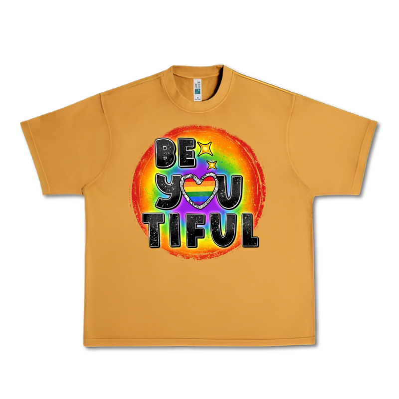 Be You Tiful Pride Urban Heavy Tee by FaDigitalArtStudio | Teevron