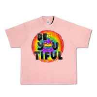 Salmon Be you tiful pride Urban Heavy Tee - FaDigitalArtStudio