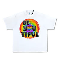 White Be you tiful pride Urban Heavy Tee - FaDigitalArtStudio
