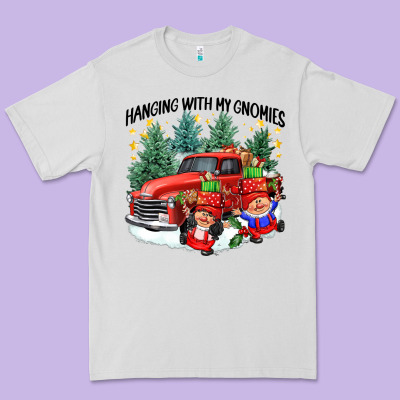 Hanging With My Gnomies Premium Tee Designed By Cowgirlartshop