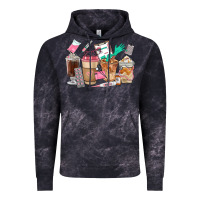 Cloud Black Nurse Coffee Cups Vintage Hoodie - FaDigitalArtStudio