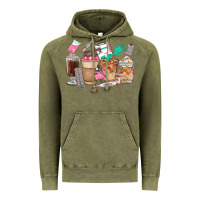 Vintage Olive Nurse Coffee Cups Vintage Hoodie - FaDigitalArtStudio