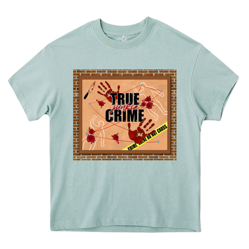 True Junkie Crime Heavy Core Tee by TumblerDesignByShophia | Teevron