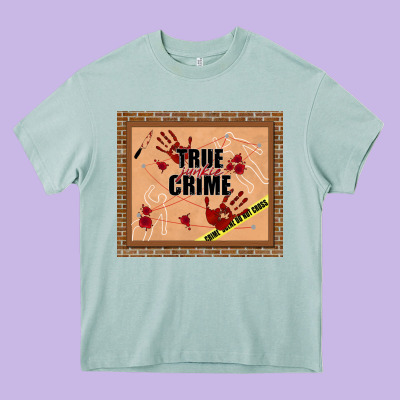 True Junkie Crime Heavy Core Tee Designed By Tumblerdesignbyshophia
