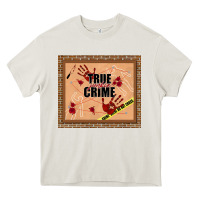 Cream true junkie crime Heavy Core Tee - TumblerDesignByShophia