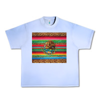 Grape Ice serape leopard mexican Urban Heavy Tee - Jasminsmagicworld