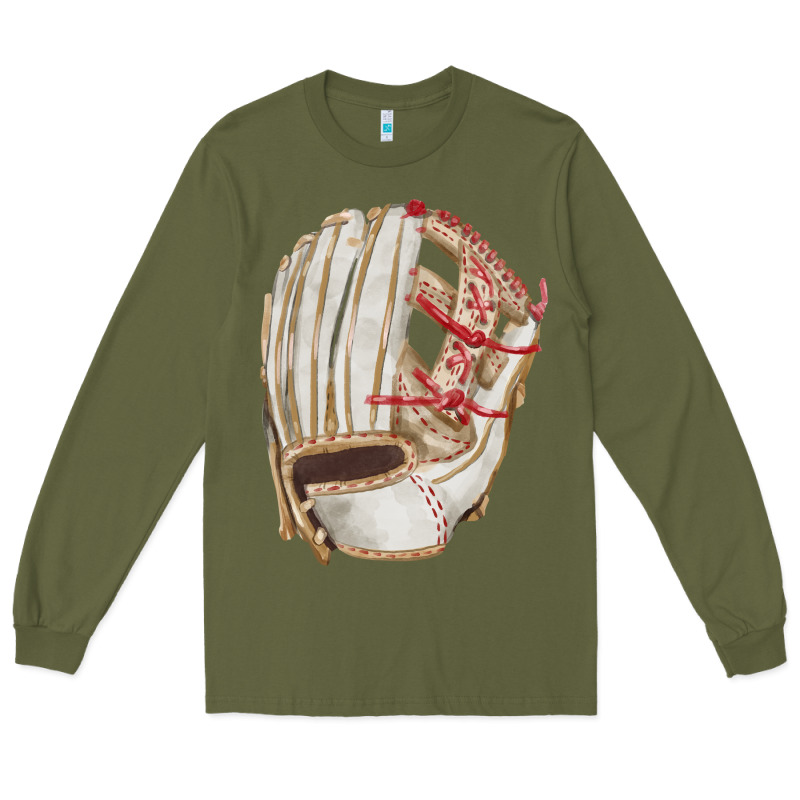 Catchers Mitt Fa Element Long Sleeve Tee by FaDigitalArtStudio | Teevron