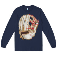 Navy Catchers Mitt Fa Element Long Sleeve Tee - FaDigitalArtStudio