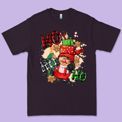Ho Ho Ho Girl Gnome Premium Tee Designed By Cowgirlartshop