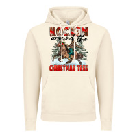 Vintage Artic Rockin Around The Christmas Tree Rodeo Vintage Hoodie - FaDigitalArtStudio