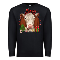 Black Christmas Hereford Premium Sweatshirt - JahusDesignShop