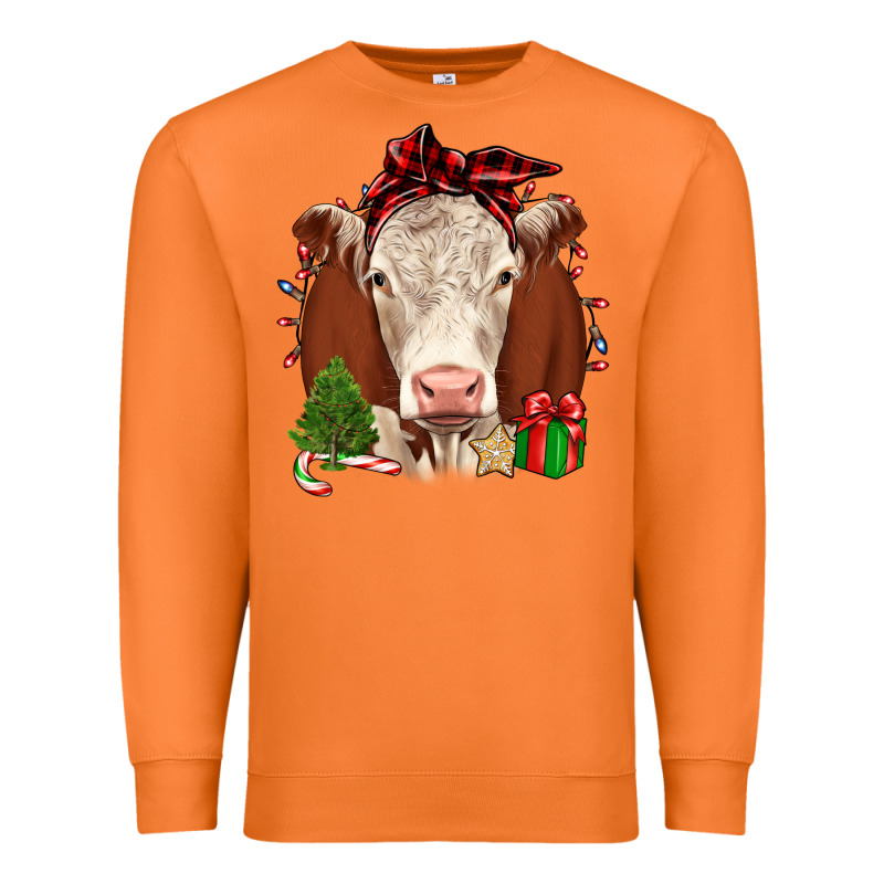 Christmas Hereford Premium Sweatshirt by JahusDesignShop | Teevron