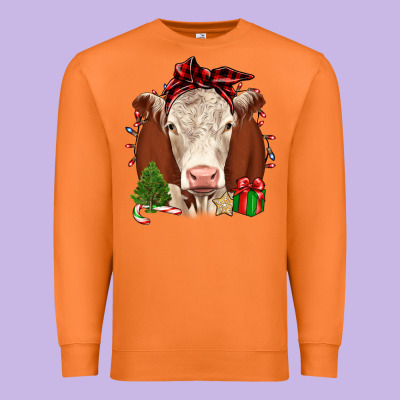 Christmas Hereford Premium Sweatshirt Designed By Jahusdesignshop