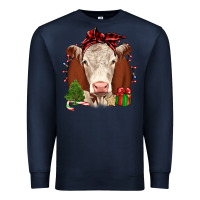 Navy Christmas Hereford Premium Sweatshirt - JahusDesignShop