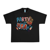 Black Party in the USA Urban Heavy Tee - FaDigitalArtStudio