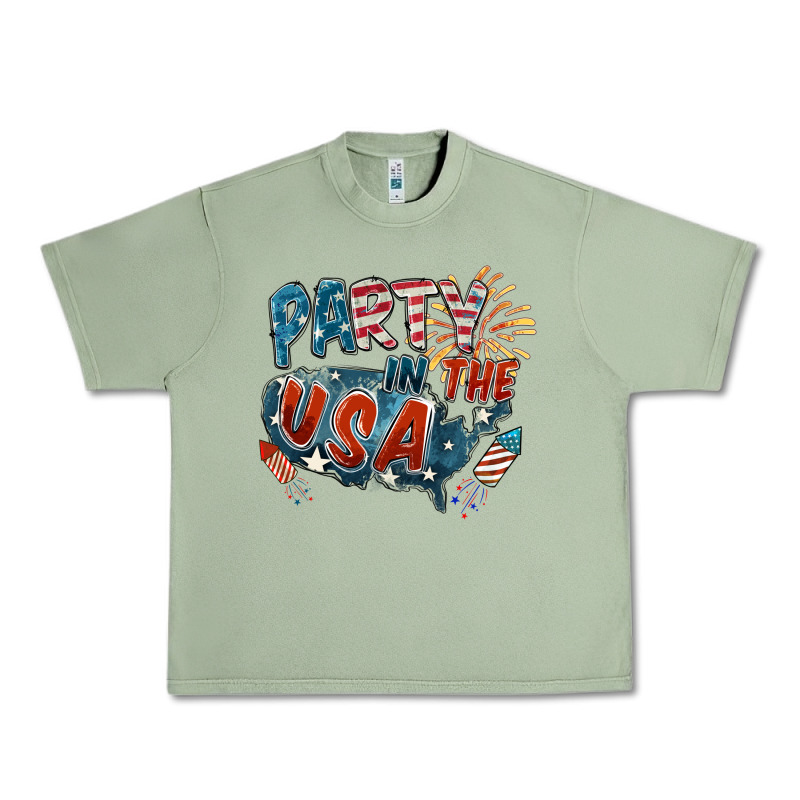 Party In The Usa Urban Heavy Tee by FaDigitalArtStudio | Teevron