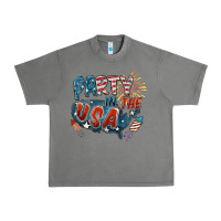 Tornado Party in the USA Urban Heavy Tee - FaDigitalArtStudio