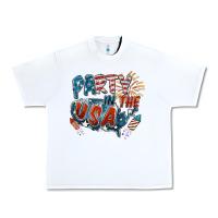White Party in the USA Urban Heavy Tee - FaDigitalArtStudio