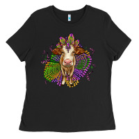 Simmental Mardi Gras Ladies Tee | Teevron