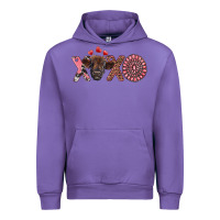 Xoxo Calf And Gemstone Urban Hoodie | Teevron