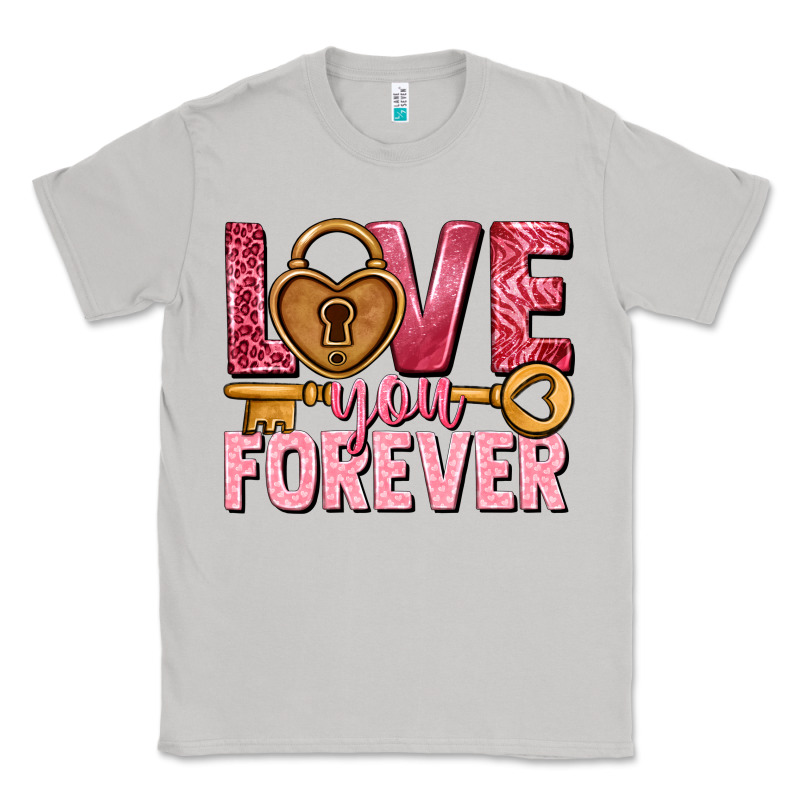 Love You Forever Valentine's Day Classic Tee by HowdyJamesFarm | Teevron