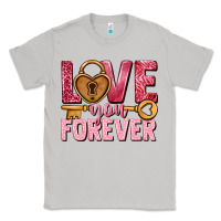 Moon Dust Love you forever Valentine's Day Classic Tee - HowdyJamesFarm