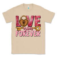 Mushroom Love you forever Valentine's Day Classic Tee - HowdyJamesFarm