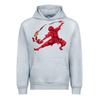 Heather Grey zuko Urban Hoodie - DesigneFamous