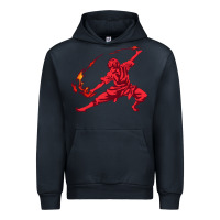 Navy zuko Urban Hoodie - DesigneFamous