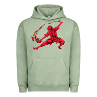 Pigment Oil Green zuko Urban Hoodie - DesigneFamous