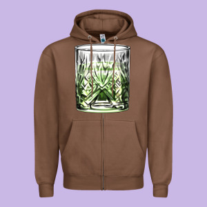 Gin Tonic Zipper Hoodie Designed By Adodesignshop