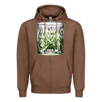 Chestnut gin tonic Zipper Hoodie - AdoDesignShop