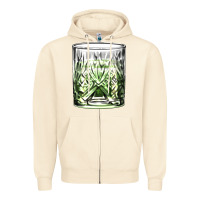 Sandshell gin tonic Zipper Hoodie - AdoDesignShop