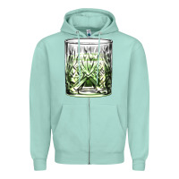 Seafoam gin tonic Zipper Hoodie - AdoDesignShop
