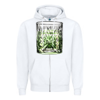 White gin tonic Zipper Hoodie - AdoDesignShop
