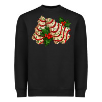 Black white christmas tree cake ado Heavyweight Sweatshirt - AdoDesignShop