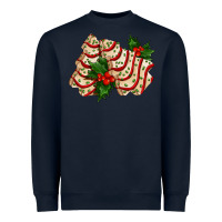 Navy white christmas tree cake ado Heavyweight Sweatshirt - AdoDesignShop