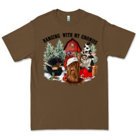 Cacao hanging with my gnomies Premium Tee - CowGirlArtShop