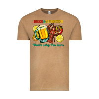 Vintage Camel Beer&crawfish that's why i'm here Vintage Tee - FaDigitalArtStudio