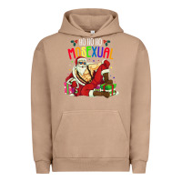 Pigment Burro mens ho ho ho mosexual Urban Hoodie - DesigneFamous