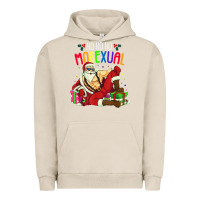 Pigment French Oak mens ho ho ho mosexual Urban Hoodie - DesigneFamous