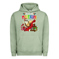 Pigment Oil Green mens ho ho ho mosexual Urban Hoodie - DesigneFamous