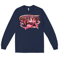 Navy forever yours Long Sleeve Tee - FaDigitalArtStudio